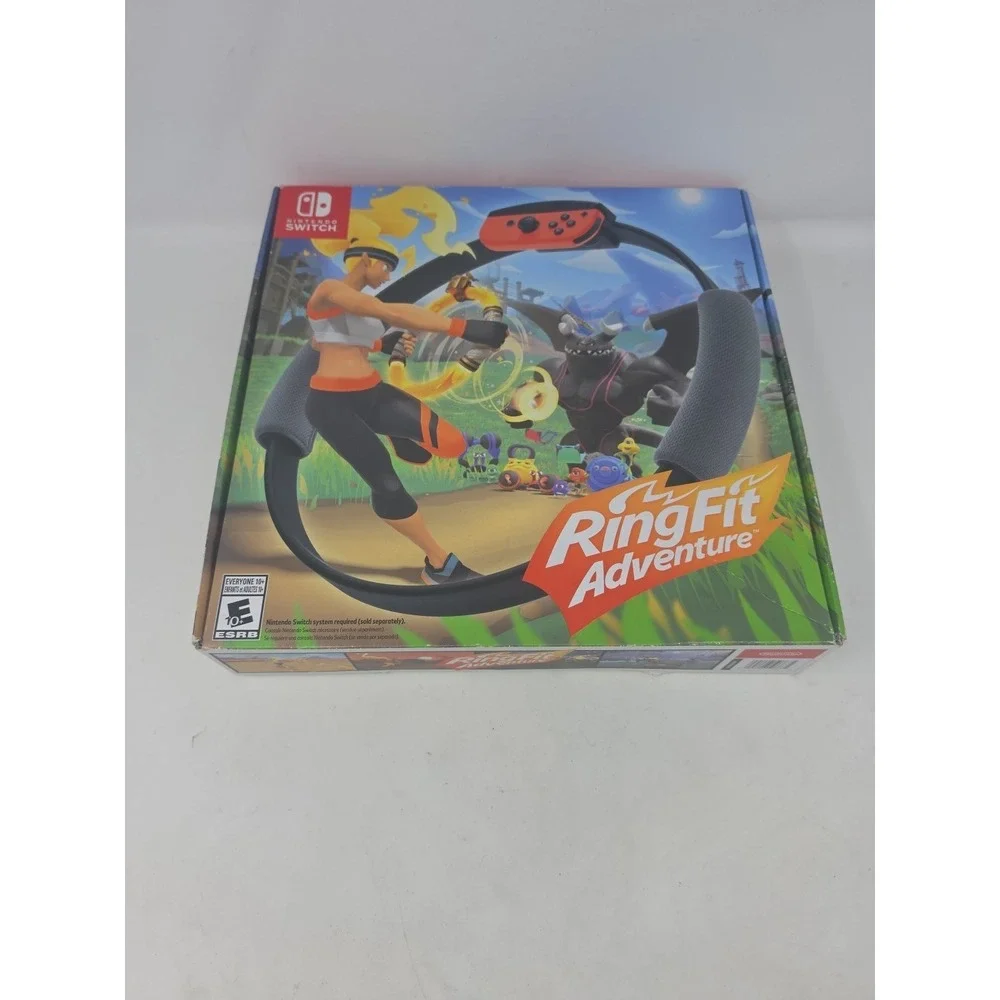 Ring Fit Adventure Nintendo Switch Game & Ring-Con Controller No Leg Strap